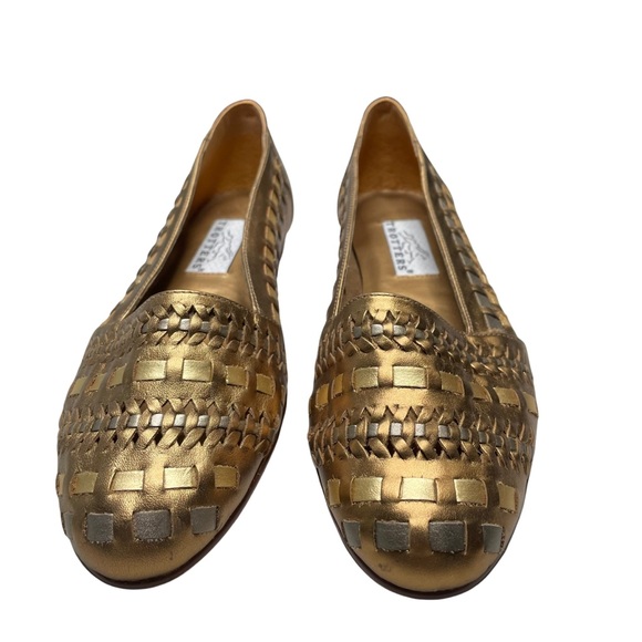 Trotters Shoes | Trotters Avanti Flats Golden Size 7 1/2 N - Picture 4 of 7